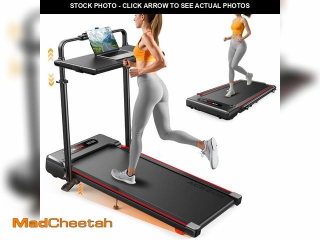 Lot 74-12570281 - Acezoe 3 in 1 Under Desk Treadmill with 10% Incline, Walking Pad Treadmill with Removable Desk Works...