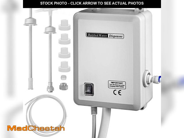 Lot 74-12557712 - VEVOR 20 ft. Bottled Water Dispensing Pump System Double Inlet High Flow Bottled Water Pump for Kitc...