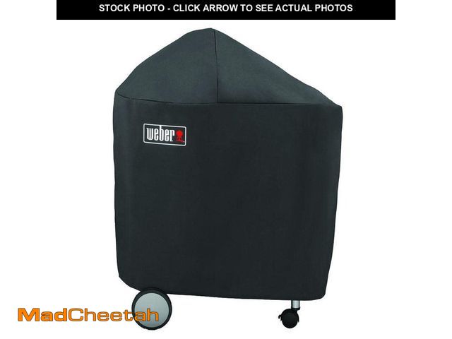 Lot 74-12465475 - Weber Performer 22 in. with Folding Table Charcoal Grill Cover - UNUSED