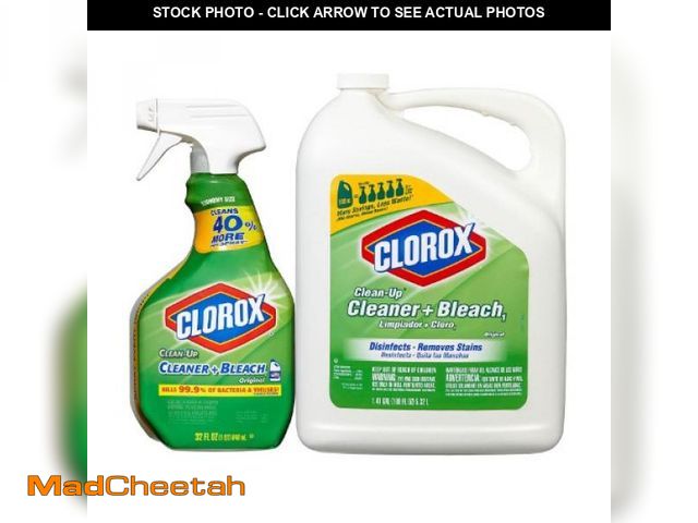 Lot 74-12426001 - Clorox Cleaner Spray Bleach and Refill Combo, 212 Fluid Ounce - UNUSED