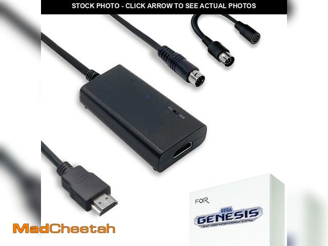 Lot 74-14210766 - LEVELHIKE HDMI Cable for Sega Genesis Model 1/2 / 3, Sega CD, Sega CDX, Sega 32X, Sega Nomad, Origin...