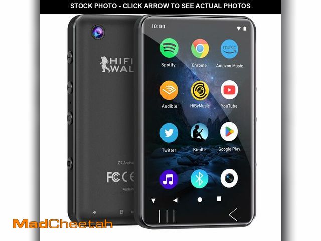 Lot 74-14297898 - HIFI WALKER G7 Android 13 MP3 Player with Bluetooth &amp; WiFi, 3GB RAM, 144GB Total Storage, 4Ã¢â¬...