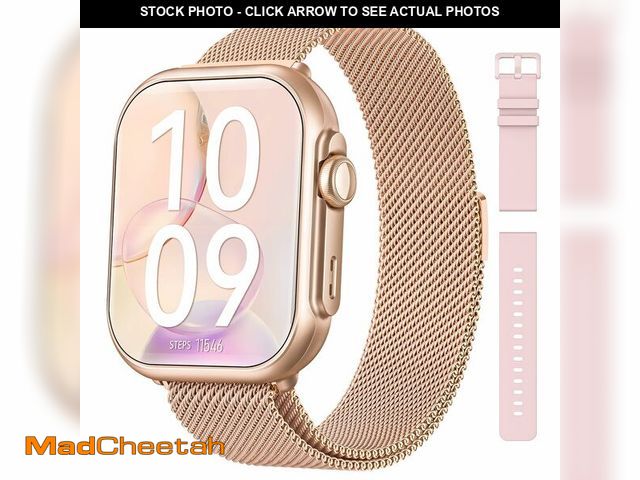 Lot 74-12705829 - Smart Watch for Women Men Fitness: Smart Watch for iPhone&amp;Android Bluetooth Call with SpO2 Sleep...
