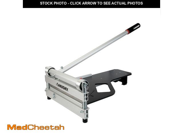 Lot 74-14590203 - Husky 13 in. Multi-Flooring Cutter with Tungsten Alloy Steel Blade and Non-Slip Hand Grip 10104 - US...