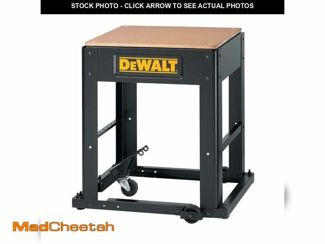 Lot 74-12895553 - DEWALT Planer Stand with Integrated Mobile Base, 24Ã¢â¬Â x 22Ã¢â¬Â x 30Ã¢â¬Â (DW7350) - UNUSED