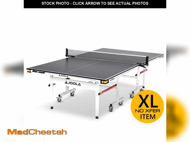 Lot 74-12763222 - JOOLA Rally TL Professional MDF Indoor Ping Pong Table w/ Quick Clamp Table Tennis Net &amp; Post Se...