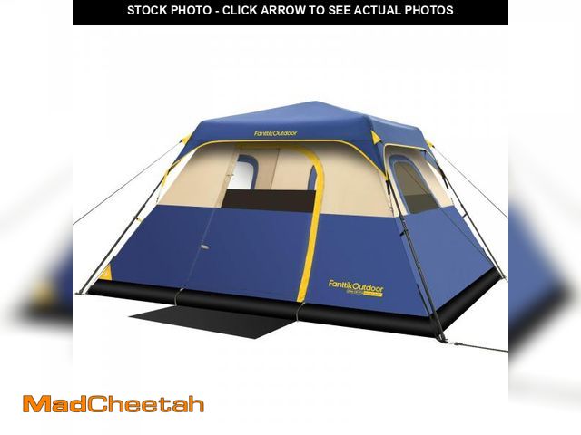 Lot 74-12159279 - FanttikOutdoor Zeta C6 Pro Camping Tent 6 Person Instant Cabin Tent Setup in 60 Seconds with Rainfly...