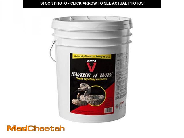 Lot 74-12137365 - Victor VP362 Snake-A-Way Outdoor Snake Repelling Granules - Snake Away Repellent Repels Against Pois...