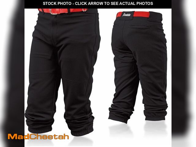 Lot 74-12684924 - Franklin Sports Unisex-Youth Knicker Fit, Black, Small - USED