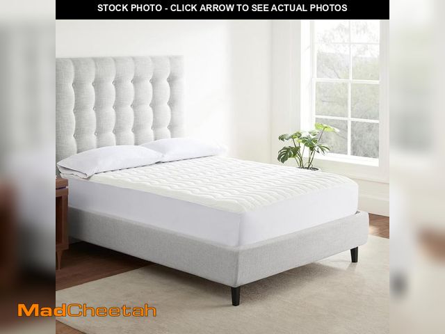 Lot 74-12396932 - Serta Air Dry Basic Comfort Performance Fabric Quilted Mattress Pad, Cooling and Breathable Mattress...