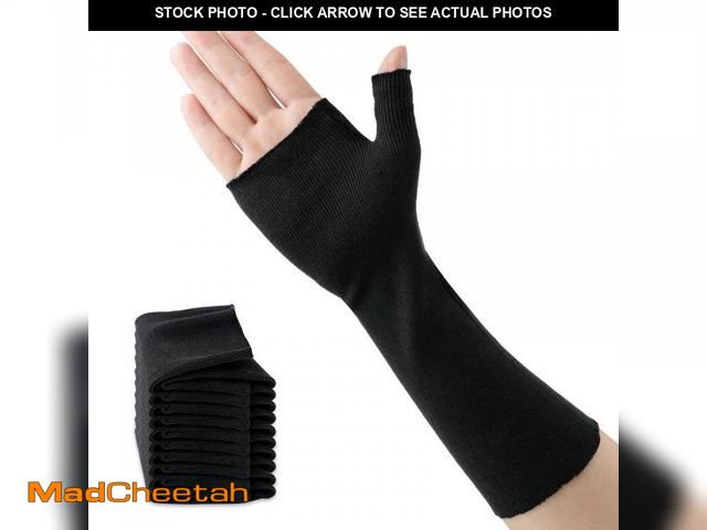 Lot 74-11558459 - Velpeau Hand Socks for Splint (Pack of 10), Elastic Cotton Stockinette Tubing for Arm, Wrist Brace w...