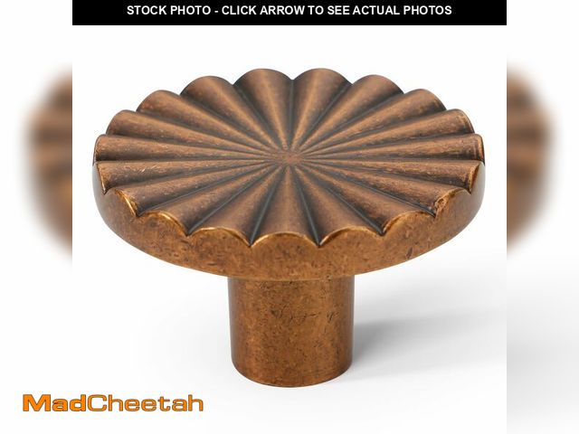 Lot 74-13541447 - Chibery 10 Pack Brushed Satin Nickel Cabinet Knobs, 1-15/32 Inch (37.2mm) Drawer Pulls, Solid Round ...