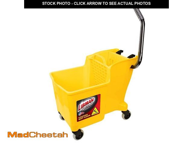 Lot 74-13049819 - Libman One-Piece Commercial Mop Bucket and Wringer - UNUSED