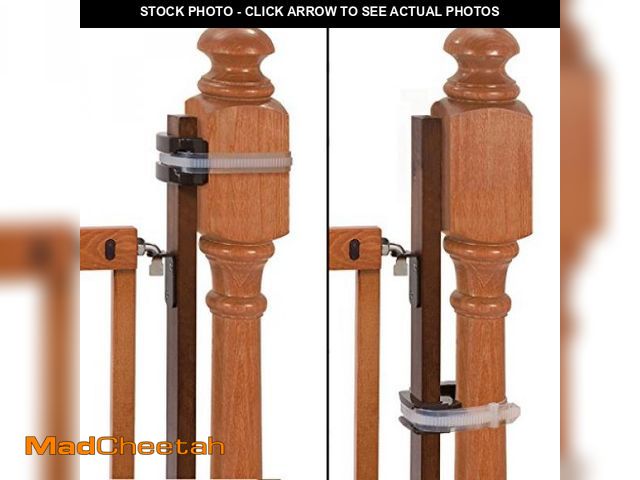 Lot 74-12366351 - Summer Infant Banister to Banister Gate Mounting Kit - Fits Round or Square Banisters, Accommodates ...