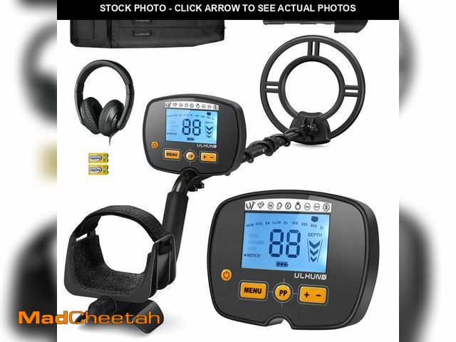 Lot 74-14154131 - ULHUND Upgraded Metal Detector for Adults Professional - High Accuracy Gold Finder with DSP Chip &am...