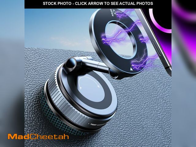 Lot 74-13719855 - snanlen Upgraded 360ÃÂ° Nano Gel Vacuum Magnetic Phone Holder, 108+LBS Heavy Duty Suction Cup Phone...