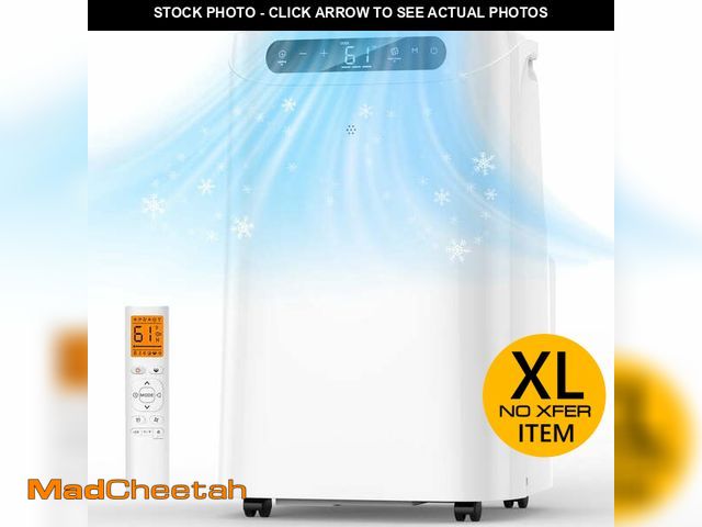 Lot 74-14436022 - Lcxmtv 12000 BTU Portable Air Conditioners Cools up to 500 Sq. Ft., Portable AC Unit with Cool, Dehu...