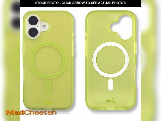 Lot 74-12977971 - Sonix Case for iPhone 16 | Compatible with MagSafe | 10ft Drop Tested | Frosted Matte Citrine - USED