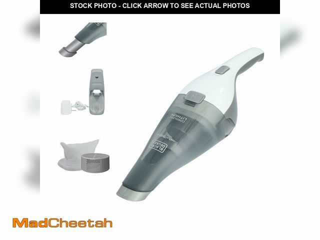 Lot 74-14145352 - BLACK+DECKER dustbuster Cordless Handheld Vacuum, Portable Car Vacuum Cordless Rechargeable, Wall Mo...