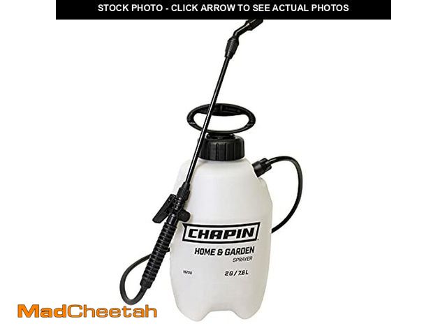 Lot 74-12759975 - Chapin 16200 2-Gallon Made in USA Garden Pump Sprayer with Ergonomic Handle, Trigger Shut Off, Adjus...