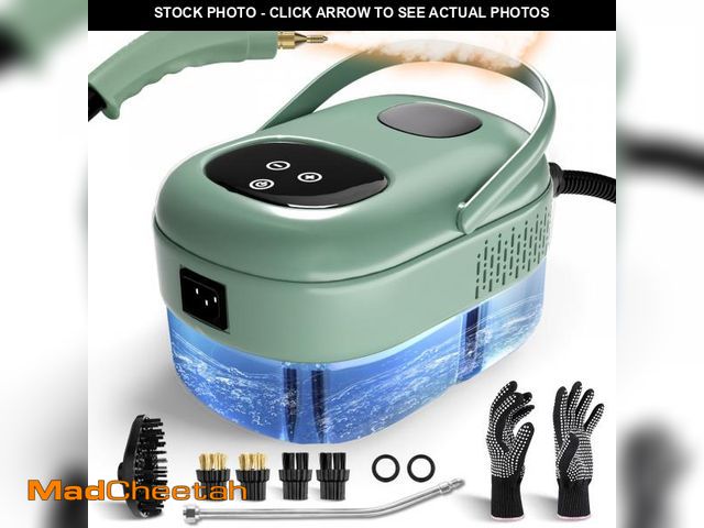 Lot 74-11557037 - Steam Cleaner Handheld, 2500W Pressurized Steamer for Cleaning, Multi-Purpose Steamer for Home Use w...