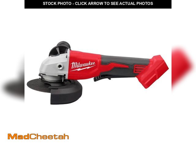 Lot 74-13678604 - Milwaukee M18 18V Lithium-Ion Brushless Cordless 4-1/2 in./5 in. Grinder w/Paddle Switch (Tool-Only)...