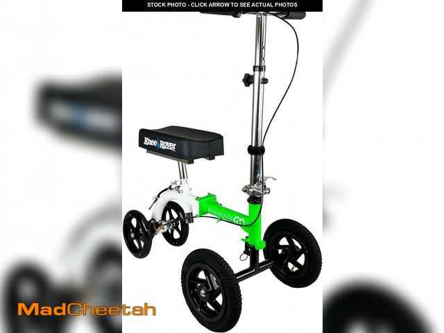 Lot 74-12144882 - KneeRover GO Hybrid - Compact All-Terrain Knee Scooter for Surgery and Injury Recovery - UNUSED