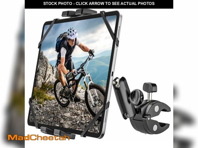 Lot 74-14215594 - YOOZ Motorcycle Bike Tablet Holder [Strong Stability &amp; Durability] Bicycle Boat Stroller Gym Spi...