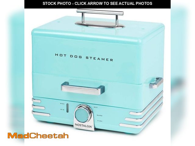 Lot 74-12691639 - Nostalgia Hot Dog Steamer - UNUSED