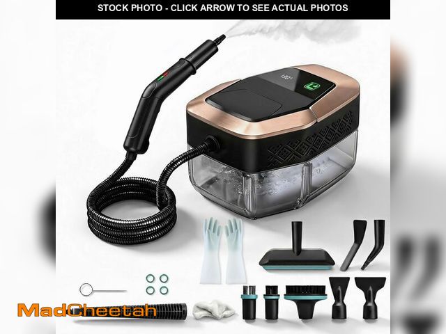 Lot 74-13965647 - Steam Cleaner, 3 Level Adjustable Pressurized Steam Cleaner for Home, 10s Heat-Up Handheld Steamer f...