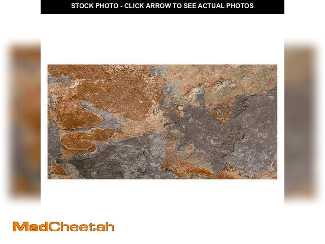 Lot 74-13795931 - (SOME DAMAGE) Marazzi VitaElegante Ardesia 12 in. x 24 in. Porcelain Floor and Wall Tile (15.6 sq. f...