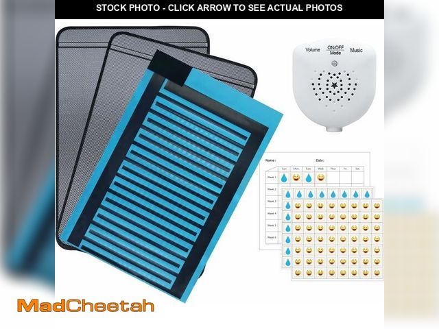 Lot 74-12839010 - Bedwetting Alarm Pad for Boys and Girls, USB Rechargeable, Pee Alarm with Music Optional and Volume ...