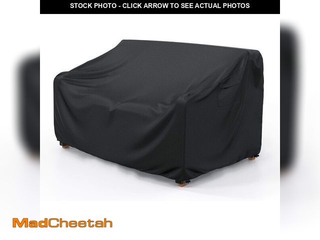 Lot 74-14209464 - Heavy Duty Patio Sofa Cover Waterproof, Mrrihand 3-Seater Outdoor Sofa Loveseat Cover, Outdoor Patio...