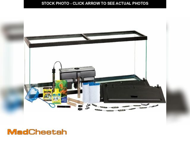 Lot 74-12787194 - Tetra Complete LED Aquarium 55 Gallons, Includes LED Lighting, Filtration, Heater and Accessories - ...