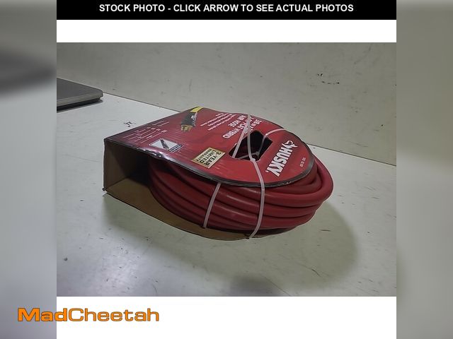 Lot 74-12939404 - Husky 3/8 in. x 50 ft. Hybrid Air Hose -Red - UNUSED
