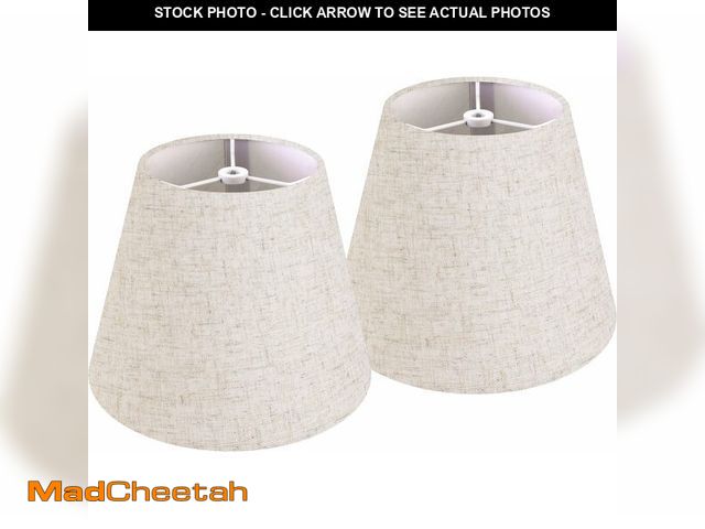 Lot 74-14147881 - GO&amp;SO 9" Lamp Shades Set of 2 Small Mini,5"Ãâ9"Ãâ6.4" Spider Lampshades for Table Lamps Oa...