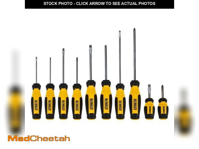 Lot 74-14316275 - DEWALT Phillips Screwdriver Set (10-Piece) - UNUSED
