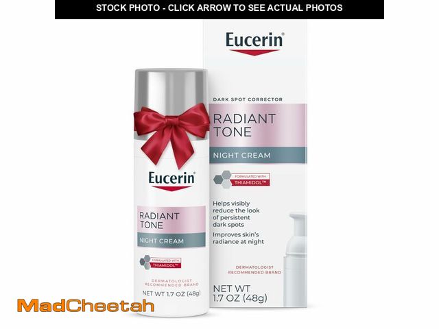 Lot 74-12700430 - Eucerin Radiant Tone Night Cream, Dark Spot Corrector with Thiamidol, Night Moisturizer for Face Hel...