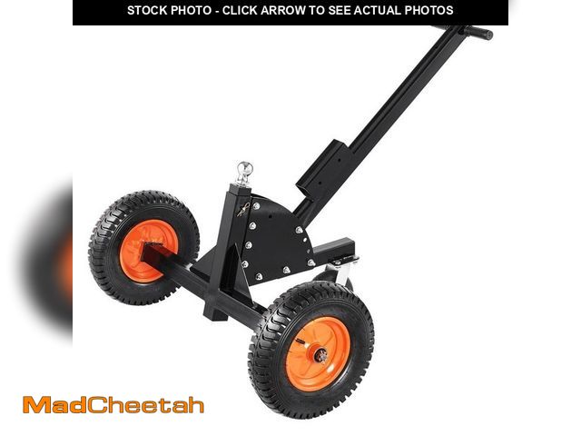 Lot 74-14291139 - (MISSING HARDWARE) VEVOR Trailer Dolly, 1500 lbs. Tongue Weight Capacity, 2 in 1 Trailer Mover with ...