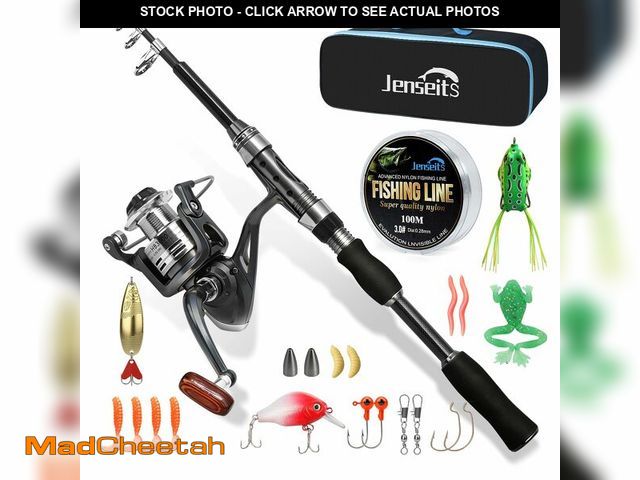 Lot 74-14381810 - Jenseits 6Ft Fishing Rod and Reel Combo - UNUSED