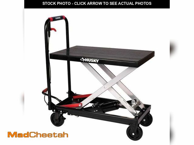 Lot 74-13019874 - Husky 500 lb. Hydraulic Lift Table - UNUSED