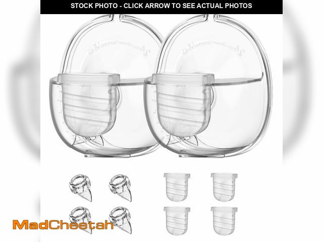 Lot 74-14154736 - Wearable Breast Pump Replacement Parts Compatible with S32 Wearable Breast Pump, Include Duckbill Va...