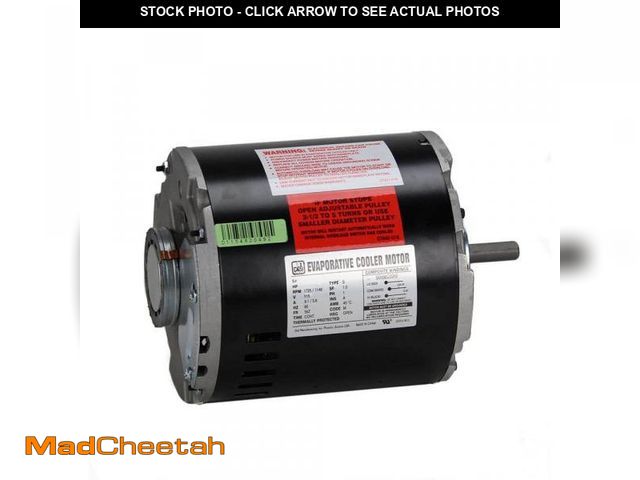 Lot 74-12085957 - DIAL 2-Speed 1/3 HP Evaporative Cooler Motor - UNUSED