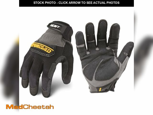 Lot 74-14209937 - Ironclad Heavy Utility Work Gloves HUG, High Abrasion Resistance, Performance Fit, Durable, Machine ...