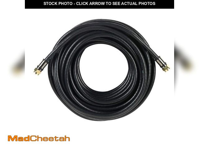 Lot 74-12676545 - Commercial Electric 50 ft. RG-6 Quad Shielded Coaxial Cable - UNUSED