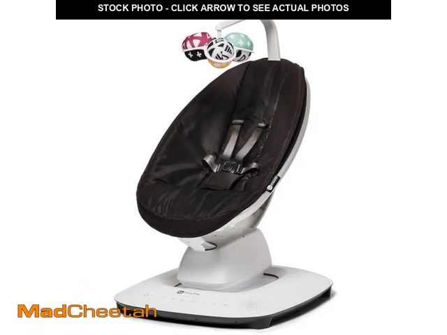 Lot 74-12585724 - 4moms mamaRoo Multi-Motion Baby Swing Smart Connectivity - Black - UNUSED