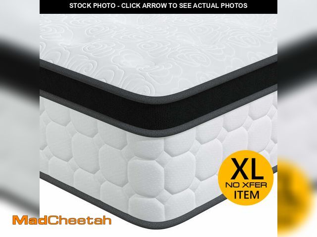 Lot 74-13507553 - Tvdfgts 12 inch King Size Mattress, Cooling Gel Memory Foam Mattress in a Box,Individual Pocket Spri...