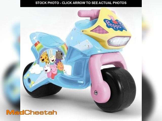 Lot 74-14348556 - Best Ride On Cars Peppa Pig Foot-to-Floor Motorbike for Kids Ages 2-6 | Officially Licensed Toddler ...