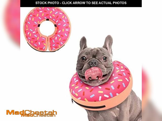 Lot 74-10973070 - Supet Inflatable Dog Cone Collar Alternative After Surgery, Dog Neck Donut Collar Recovery E Collar,...