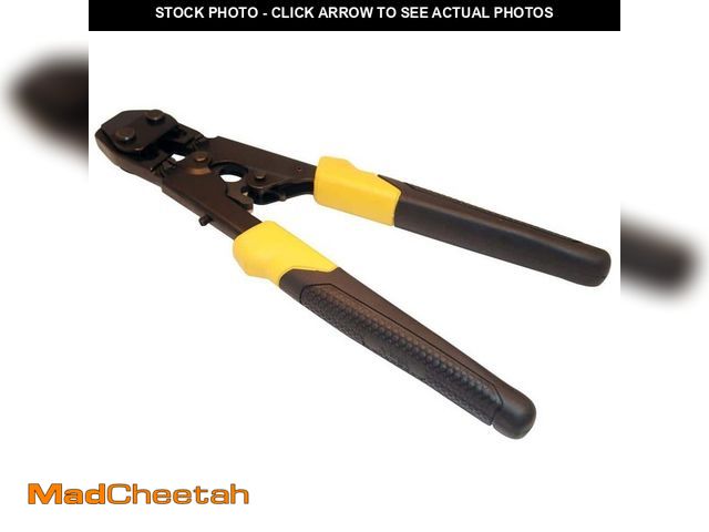 Lot 74-14222529 - Apollo 3/8 in., 1/2 in. and 3/4 in. PEX-B Quick-Cinch Clamp Tool - UNUSED